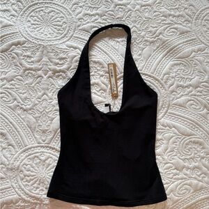 SKIMS SMOOTH LOUNGE HALTER TOP